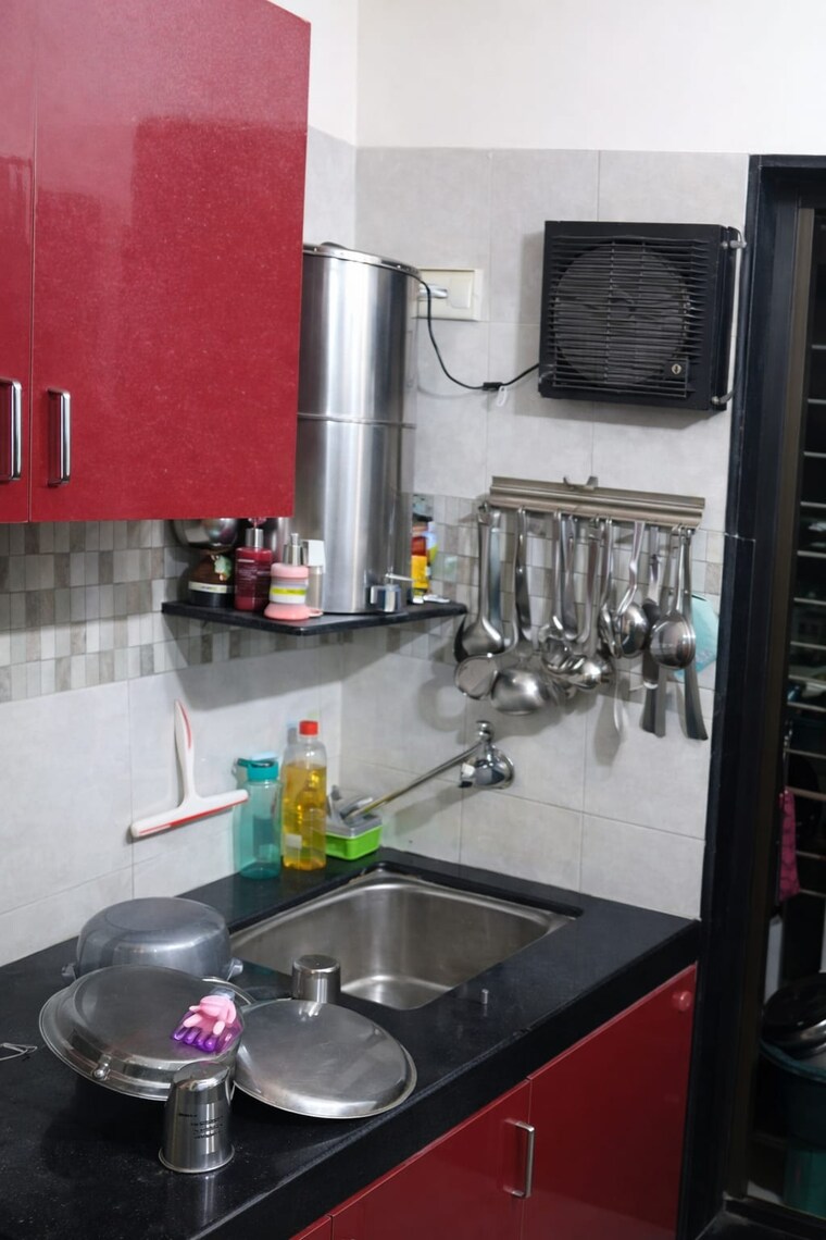 Kitchen, om-sai-heights-phase-ii 1 Bedroom 610 Sq.Ft. Apartment In Morya Nagar Palghar 10126272