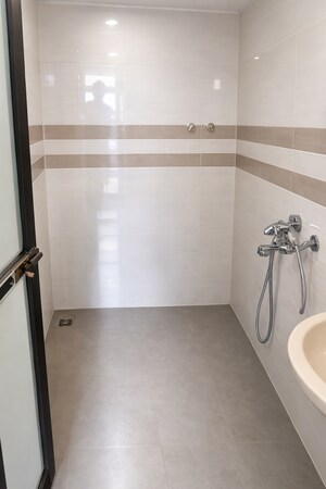 Bathroom in 1 BHK Apartment at DGS Sheetal Deep, Nalasopara West – for Rent