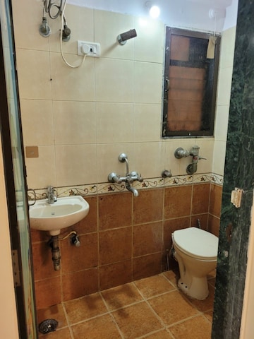 Bathroom in 1 BHK Apartment at Lodha Paradise, Majiwada – for Sale