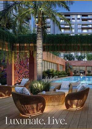 Swimming Pool in 4 BHK Apartment at Vesu – for Sale