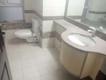 Bathroom in 4 BHK Apartment at Army Sispal Vihar, Sector 49 – for Rent