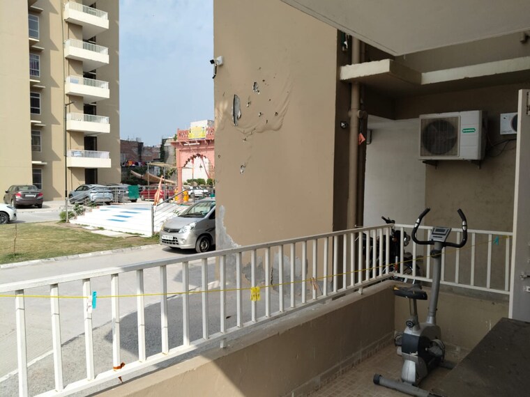 Balcony, vashisht-heights 2 Bedroom 850 Sq.Ft. Apartment In Sector 87 Faridabad 10126908