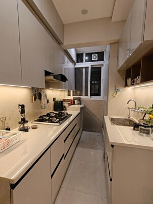 Kitchen in 2 BHK Apartment at Signature Global Prime, Sector 63a – for Rent