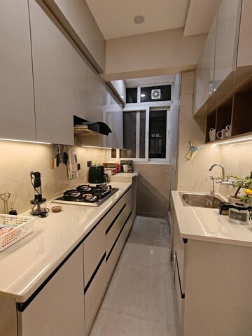 Kitchen in 2 BHK Apartment at Signature Global Prime, Sector 63a – for Rent