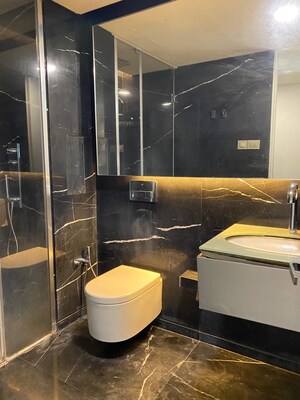 Kitchen in 3 BHK Apartment at Lodha World Crest, Worli – for Rent