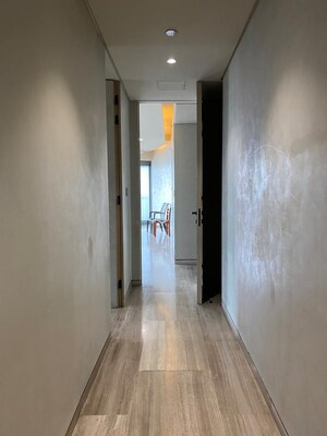 Building Lobby in 3 BHK Apartment at Lodha World Crest, Worli – for Rent