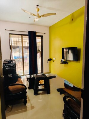 Living Room in 1 BHK Apartment at Unique Sapphire Kharghar, Kharghar Sector 35i – for Rent