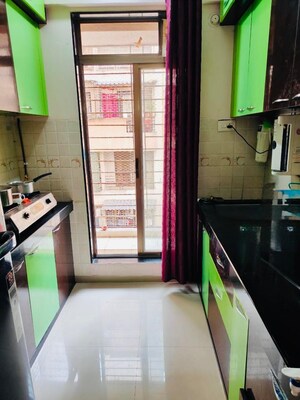Balcony in 1 BHK Apartment at Unique Sapphire Kharghar, Kharghar Sector 35i – for Rent