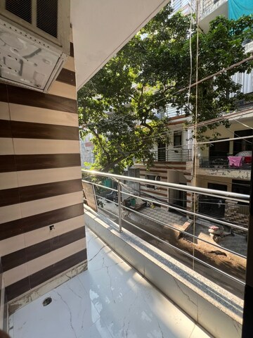 Balcony in 1 RK Builder Floor at AS Tower, Sector 45 – for Rent