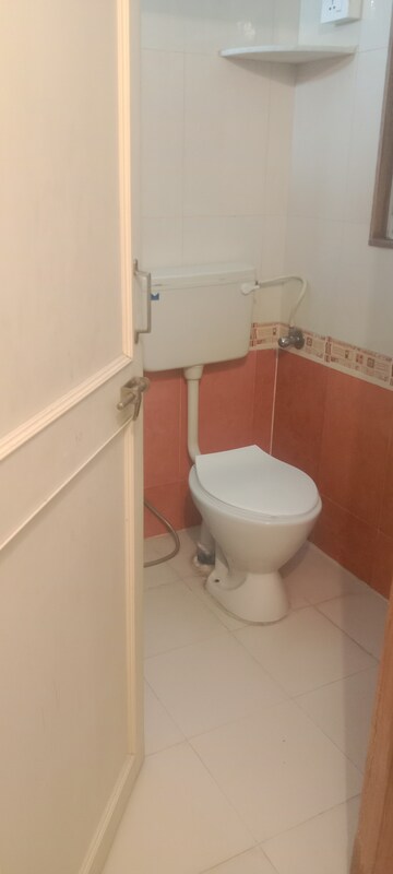 Bathroom in 2 BHK Apartment at RK Lunkad Nisarg Nirmiti, Pimple Saudagar – for Rent