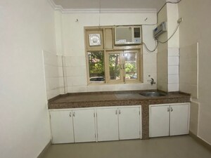 Kitchen in 1.5 BHK Builder Floor at Minarch Tower, Sector 44 – for Rent