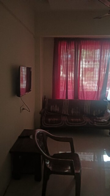 Living Room in 1 BHK Apartment at Aangan CHS Kharghar, Kharghar Sector 19 – for Rent