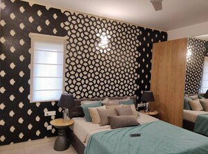 Master Bedroom in 2 BHK Apartment at Prestige High Fields, Gachibowli – for Rent