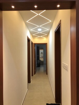 Building Lobby in 3 BHK Apartment at Bhartiya Nikoo Homes Phase 2, Thanisandra Main Road – for Sale