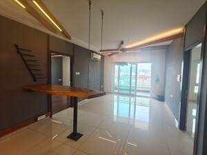 Living Room in 3 BHK Apartment at Aparna Westside, Manikonda – for Rent