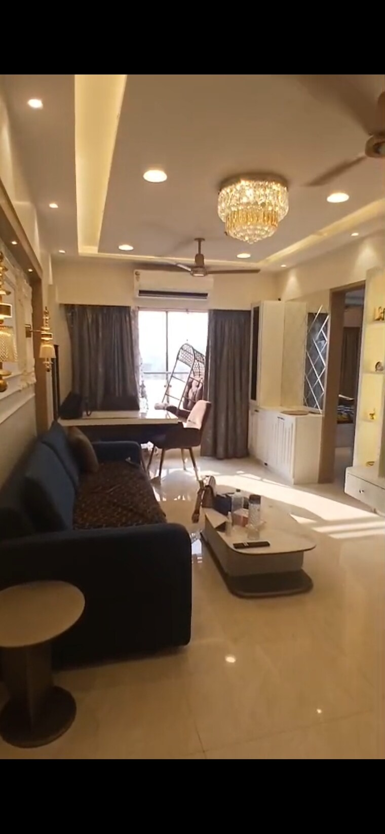 Living Room, platinum-life 2 Bedroom 665 Sq.Ft. Apartment In Andheri West Mumbai 10127276