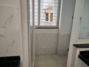 Bathroom in 3 BHK Apartment at Goel Ganga Acropolis, Baner – for Rent