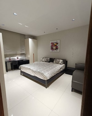 Bedroom in 3 BHK Apartment at Anuhar Tower, Manikonda – for Rent