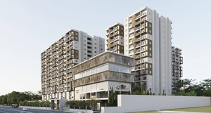 3 BHK Apartment – Exterior View View at Anuhar Tower, Manikonda - for Rent