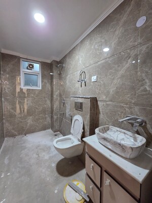 Bathroom in 4 BHK Builder Floor at Saket – for Rent