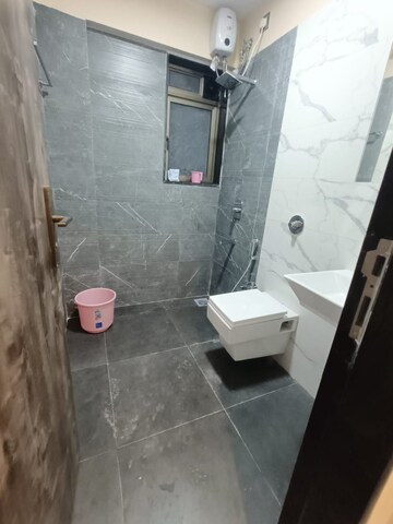 Bathroom in 2 BHK Apartment at Shiv Shakti Tower 28, Malad East – for Rent