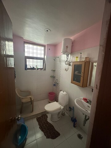 Bathroom in 3 BHK Builder Floor at Mayfield Garden – for Rent