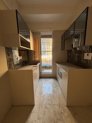 Kitchen in 2 BHK Apartment at Unique Ivana, Mira Road – for Rent