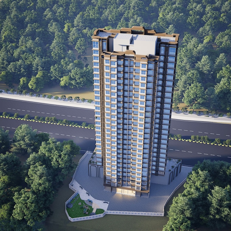 Exterior View, shree-seasons-aura 2 Bedroom 1050 Sq.Ft. Apartment In Khadakpada Thane 10127380