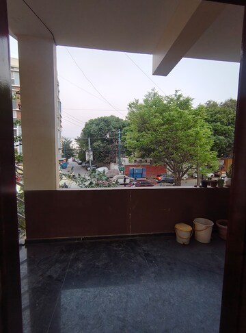 Balcony in 1 BHK Builder Floor at The Nest Apartment HSR Layout, Hsr Layout – for Rent