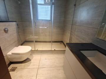 Bathroom in 4 BHK Apartment at Trendset Jayabheri Elevate, Madhapur – for Rent