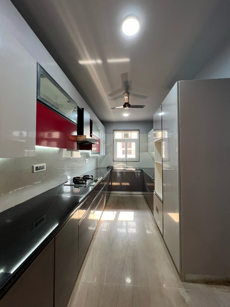 Kitchen, ansal-plaza-sector-23 2 Bedroom 1000 Sq.Ft. Builder Floor In Sector 23 Gurgaon 10127681