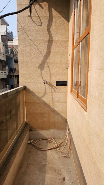 Balcony in 3 BHK Builder Floor at Rajouri Garden – for Rent