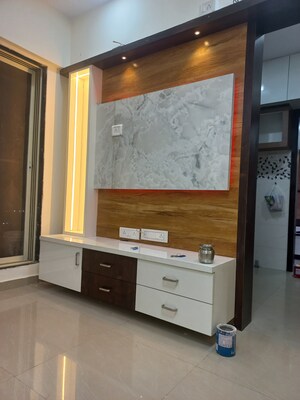 Living Room in 1 BHK Apartment at Sahara Reliable Shreejee Empire, Nalasopara West – for Sale