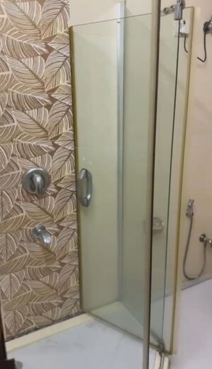 Bathroom in 1 BHK Builder Floor at Lajpat Nagar Iii – for Rent