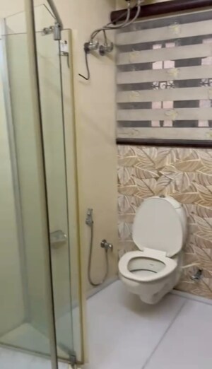 Bathroom in 1 BHK Builder Floor at Lajpat Nagar Iii – for Rent