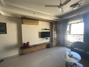 Living Room in 2.5 BHK Apartment at Lake Home, Powai – for Rent