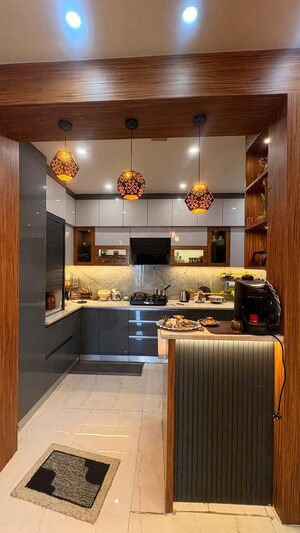 Kitchen in 3 BHK Apartment at Omaxe The Palace, Gomti Nagar – for Rent