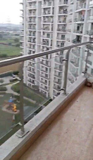 Balcony in 3 BHK Apartment at Shree Vardhman Victoria, Sector 70 – for Rent
