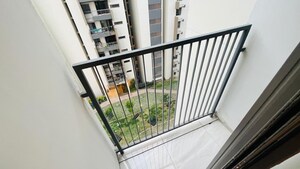 Balcony in 3 BHK Apartment at Myscape Sanctuary, Hafeezpet – for Rent