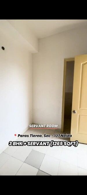 Room in 2.5 BHK Apartment at Paras Tierea, Sector 137 – for Sale