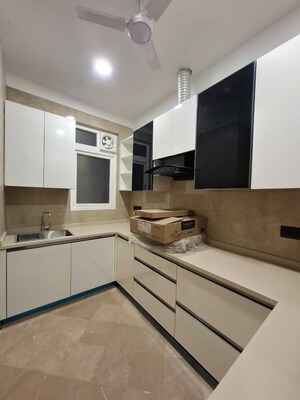 Kitchen in 3 BHK Builder Floor at Chittaranjan Park – for Rent