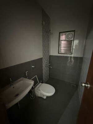 Bathroom in 3 BHK Apartment at Kharadi – for Rent