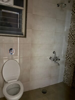Bathroom in 3 BHK Apartment at Kharadi – for Rent
