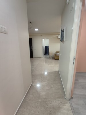 Building Lobby in 2 BHK Apartment at Nilgiri Upvan CHS, Gawand Baug – for Rent