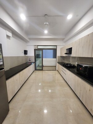 Kitchen in 4 BHK Apartment at Omkar 1973, Worli – for Rent