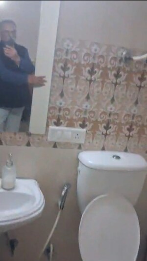 Bathroom in 2 BHK Apartment at Gaur City 7th Avenue, Sector 4 Greater Noida – for Rent