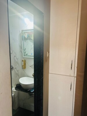 Bathroom in 3 BHK Apartment at J N Adiamville, Tathawade – for Rent