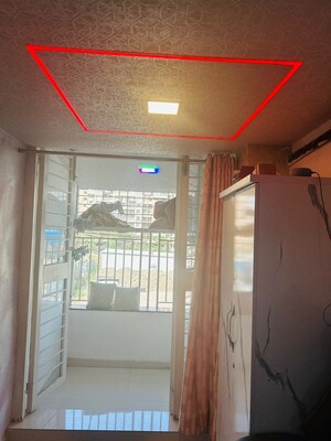 Balcony in 3 BHK Apartment at J N Adiamville, Tathawade – for Rent