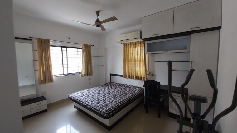 Bedroom, magarpatta-city-iris 2 Bedroom 800 Sq.Ft. Apartment In Hadapsar Pune 10163543