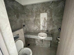 Bathroom in 2 BHK Apartment at Antariksh Ace, Bandra East – for Rent